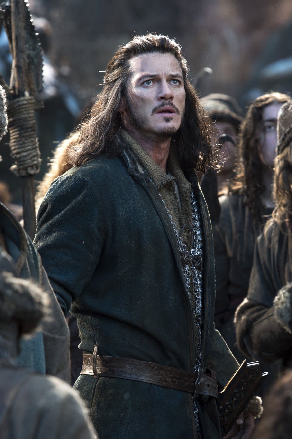 Warrior: Evans in ‘The Hobbit: The Battle of the Five Armies’ (Shutterstock)