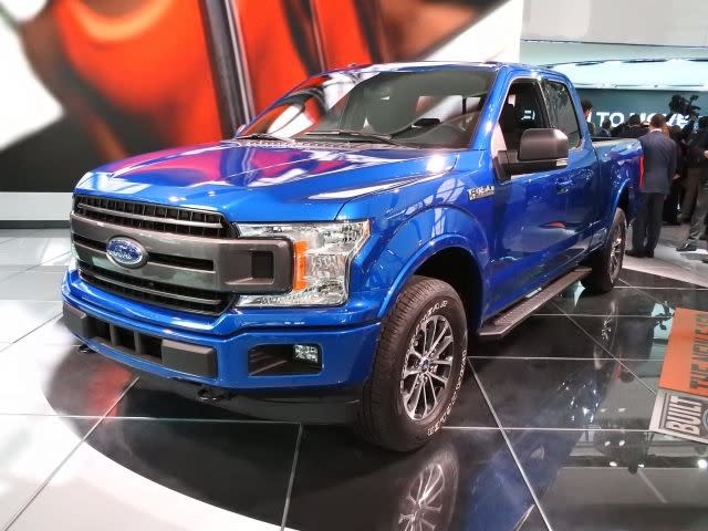 The 2018 Ford F-150 at NAIAS 2017