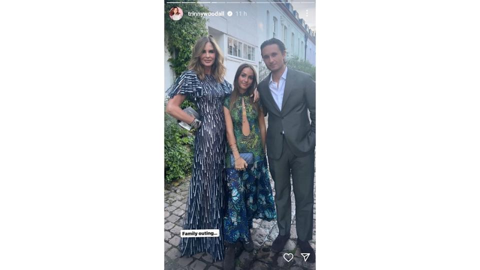 trinny woodall with daughter and stepson