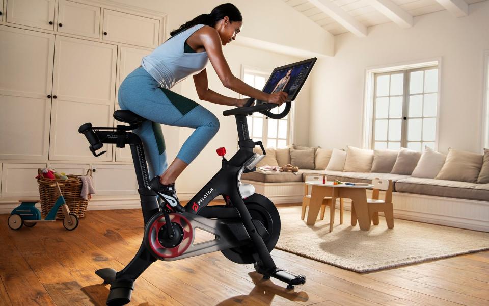 Peloton’s home bike has plenty of famous fans, from David Beckham to Rishi Sunak - Peloton