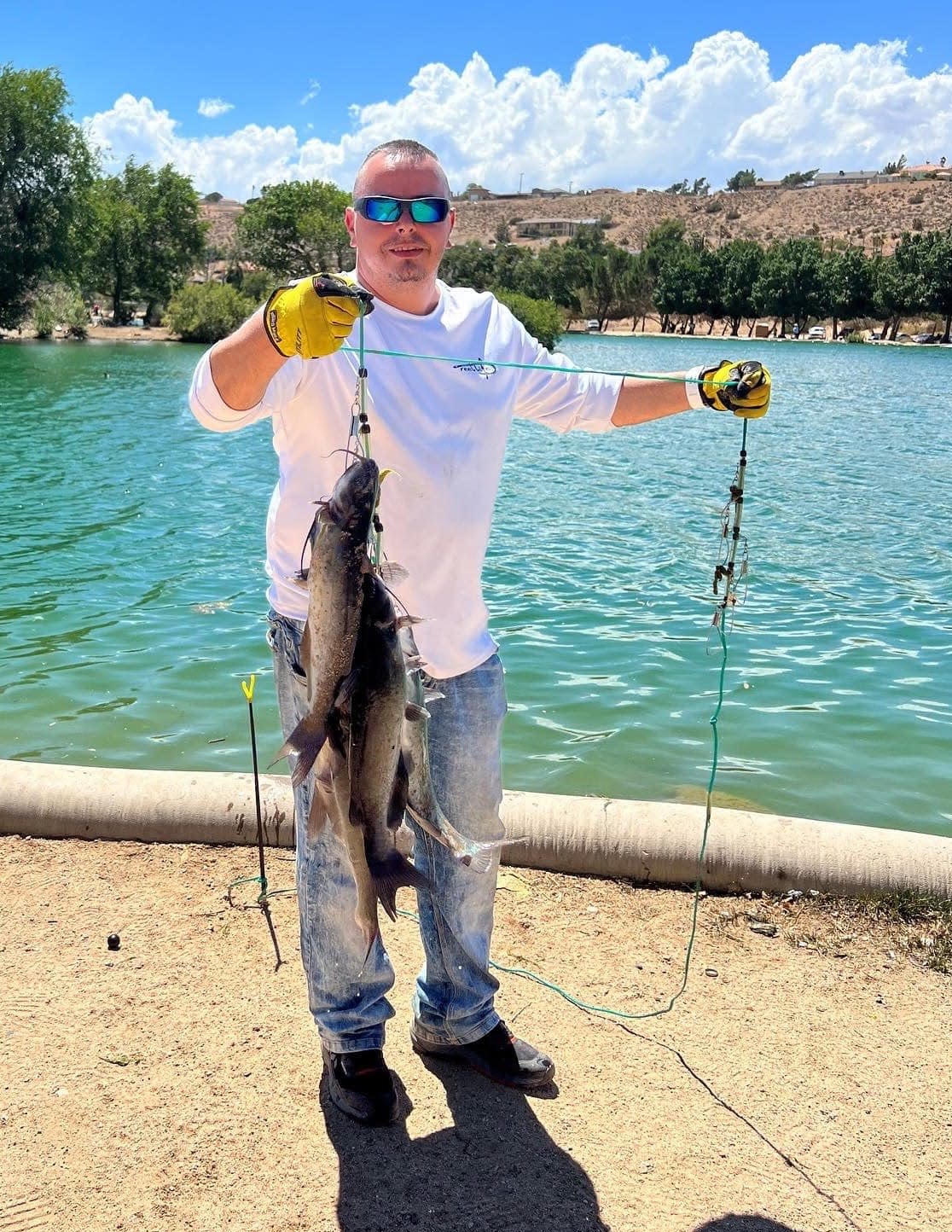 Hesperia Lake Park will be stocked with 2,000 pounds of catfish for the 4th of July holiday weekend.