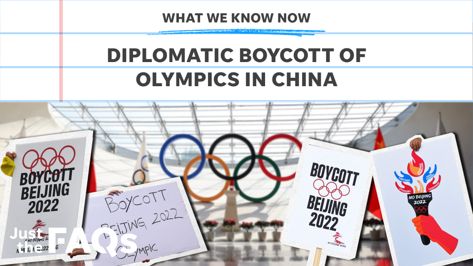 What  we know now-China Olympic Boycott