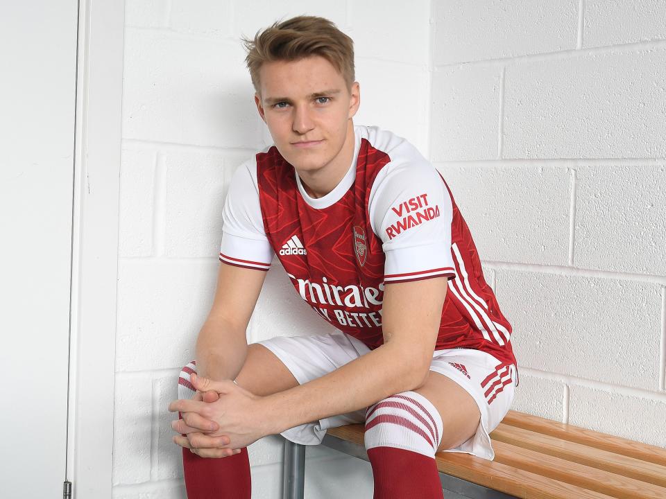 Martin Odegaard will spend the rest of the season at the Emirates (Getty)