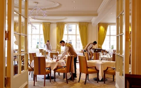 The Dining Room at The Goring - Credit: Photo credit: David Cotsworth