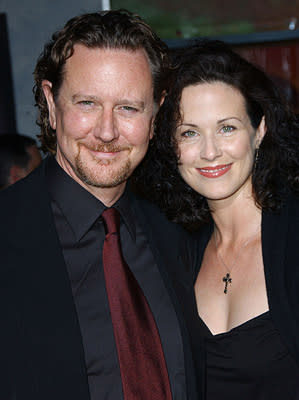 Judge Reinhold and wife at the Hollywood premiere of Miramax Films' No Country for Old Men