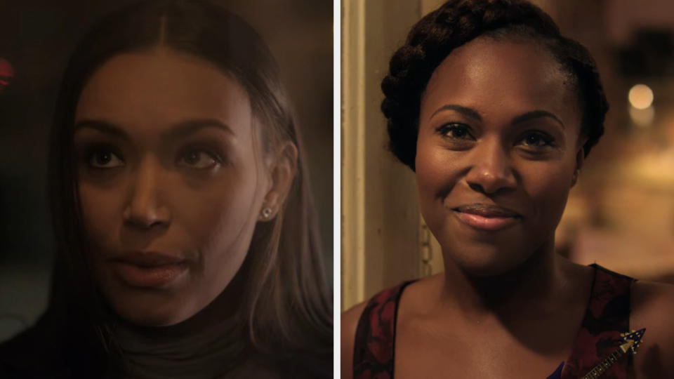 DeWanda Wise and Ilfenesh Hadera in "She's Gotta Have It" (2017–2019)