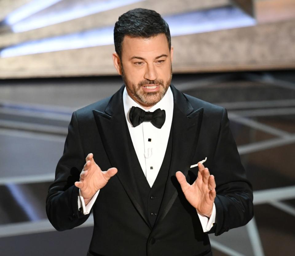 Jimmy Kimmel is the host of this year’s event. Getty Images