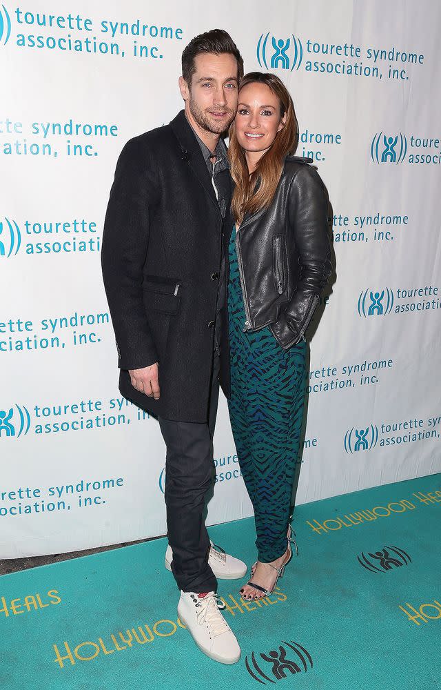 Rhys David Thomas and Catt Sadler in 2015