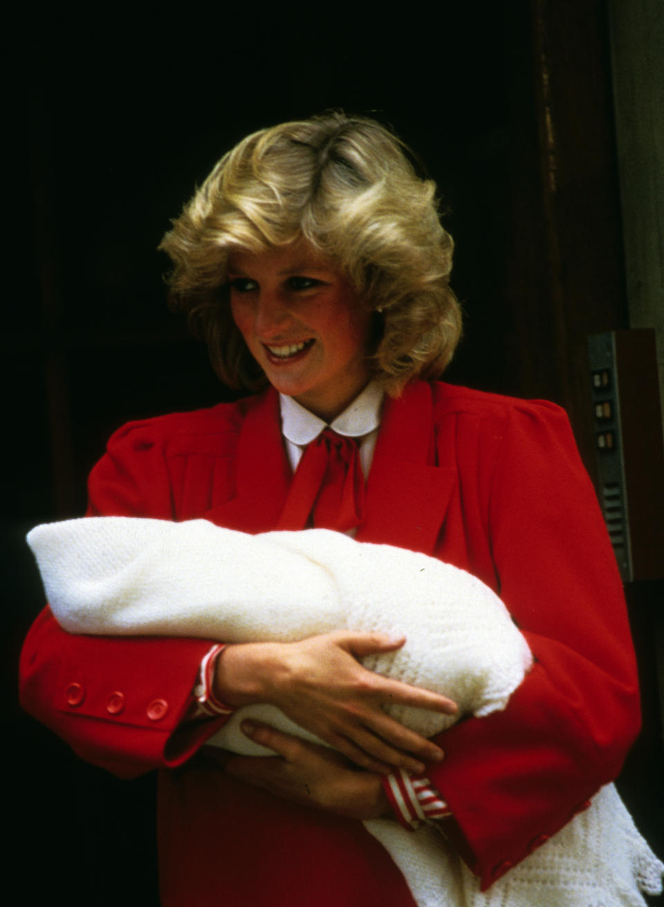 Only a year after her royal wedding to Charles, Diana became a mom