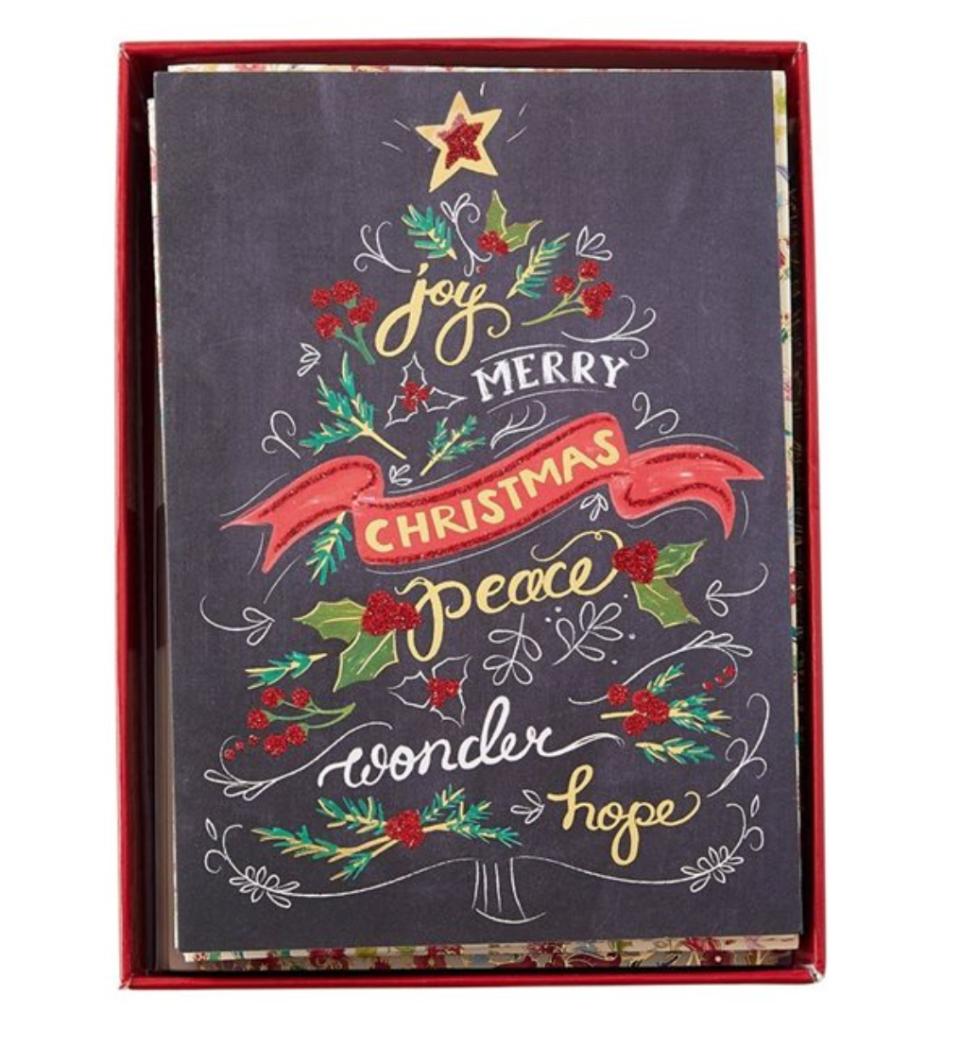 Indigo offers box-sets of holiday cards you can order online. 