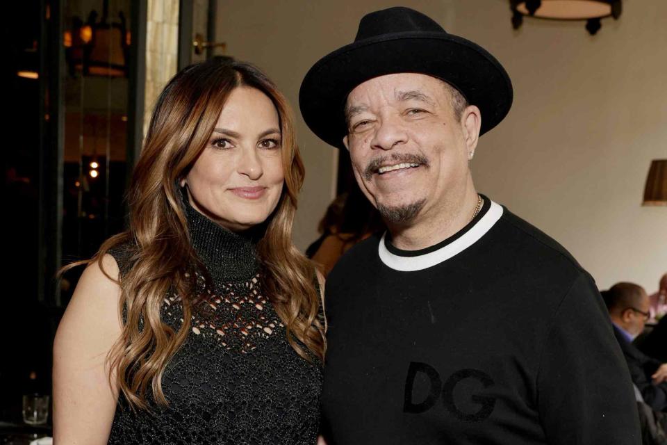 Todd Williamson/NBC via Getty Mariska Hargitay and Ice-T