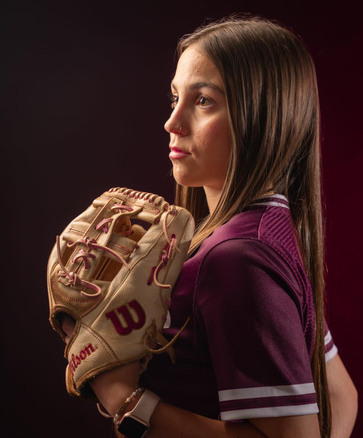 Round Rock shortstop Brantley Lavas says that diving for a catch or making a throw on the run are her favorite plays. "I feel defense is where the game happens," she said.