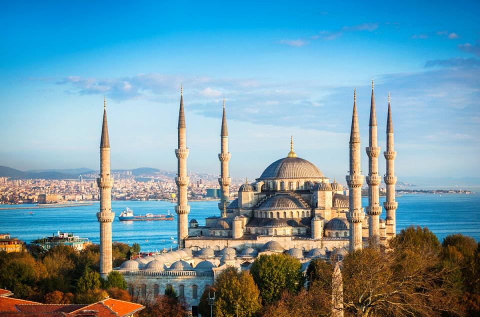 Blue Mosque in Istanbul, Turkey (Getty Images)