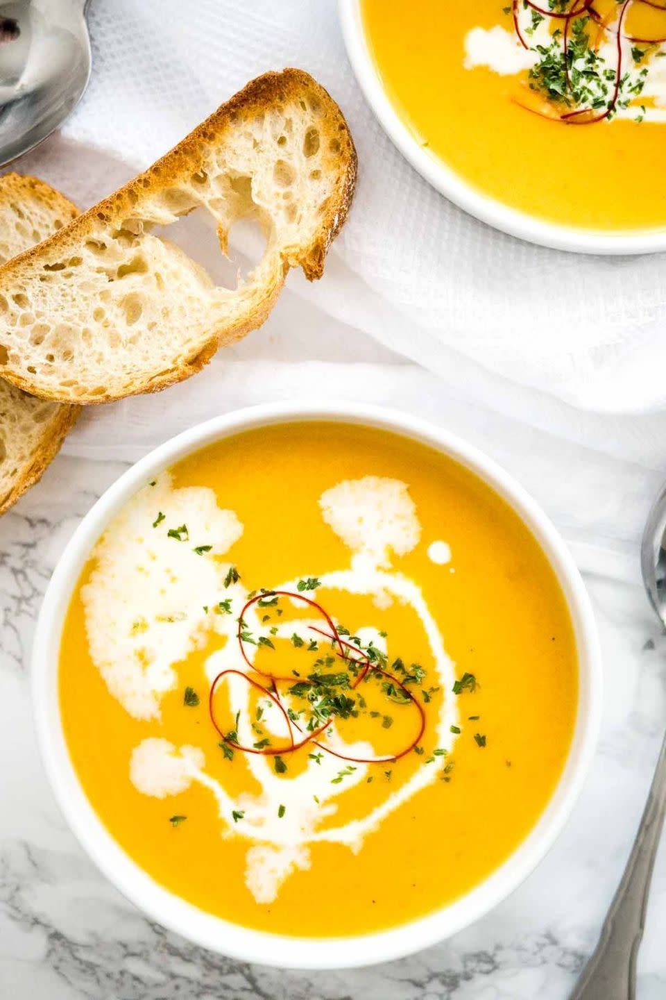 Instant Pot Carrot Soup