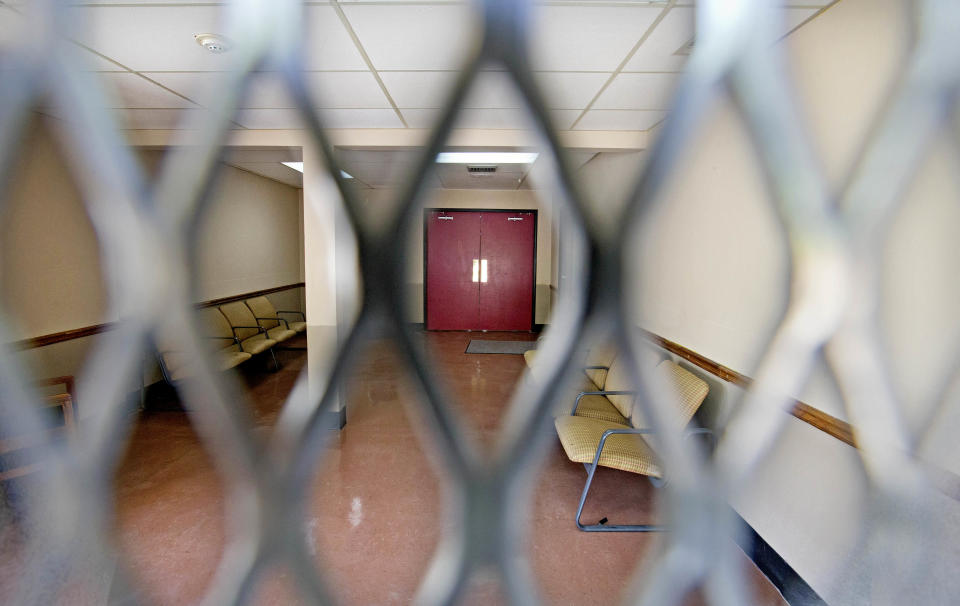 In a photo from 2014, the emergency room of Flint River Community Hospital sits closed in Montezuma, Ga. 