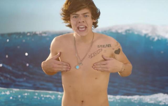 Harry Styles Confirms He Has Four Nipples!: Photo 3929872