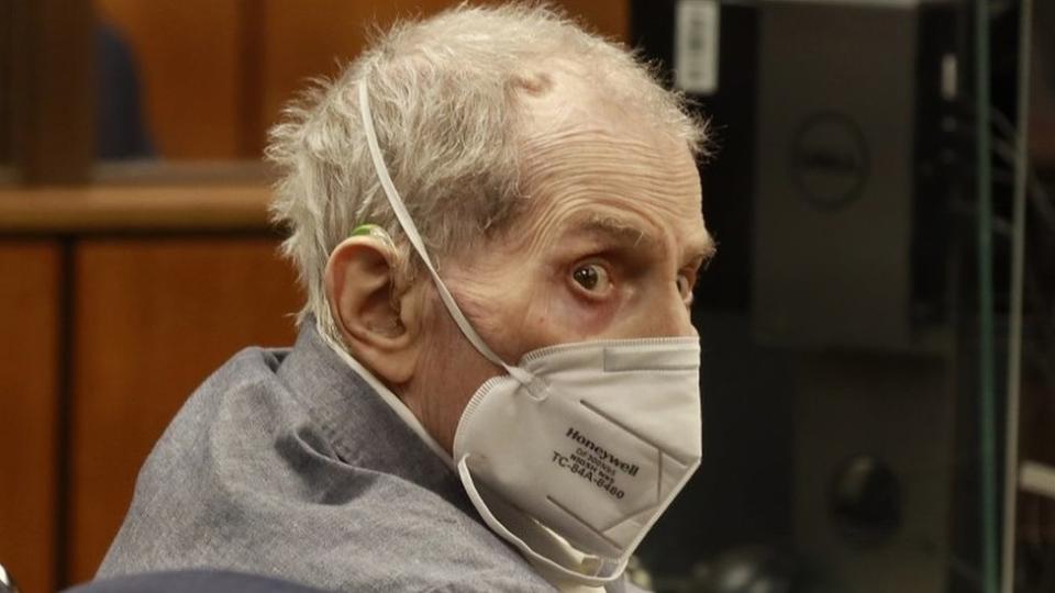 Robert Durst durante una de las sesiones del juicio.