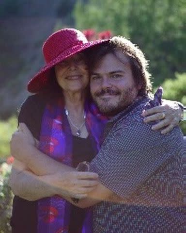 <p>Jack Black Instagram</p> Jack Black and his mom, Judith Love Cohen.