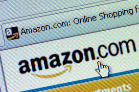 B4TM9Y Macro screenshot of the Amazon online shopping website (Editorial use only).. Image shot 2008. Exact date unknown.