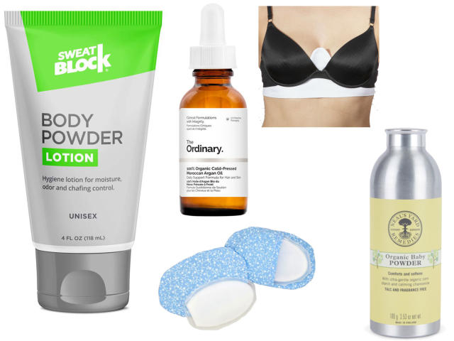 5 best products to keep your underboob sweat at bay