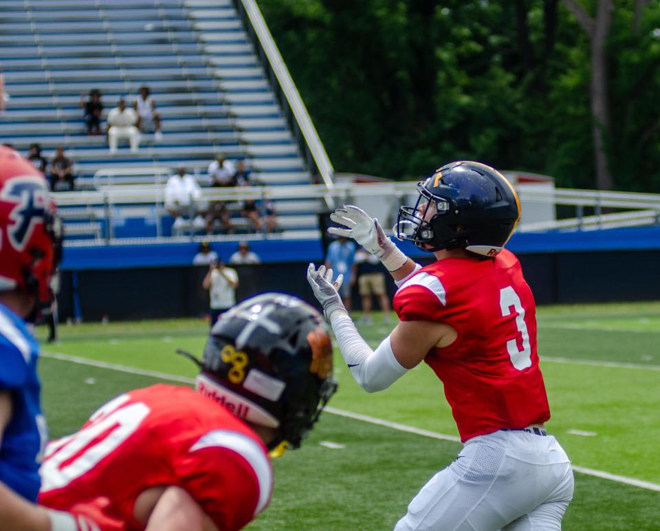 Gaylord's Ty Bensinger participated in the MHSFCA East-West All-Star Game on Saturday, June 22, at Lawerence Tech University in Southfield, Michigan.