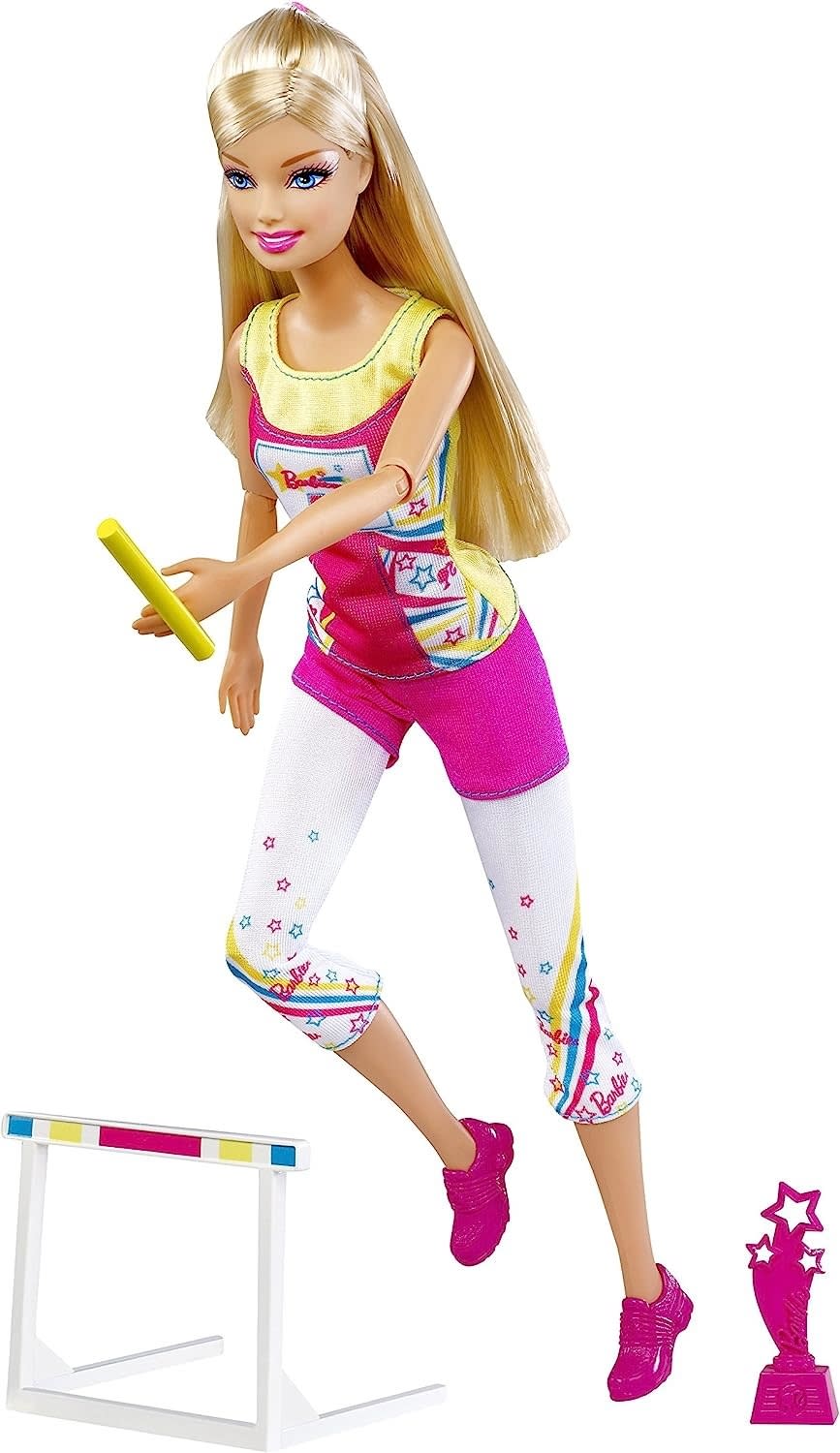 Track-and-Field Runner Barbie (2012)