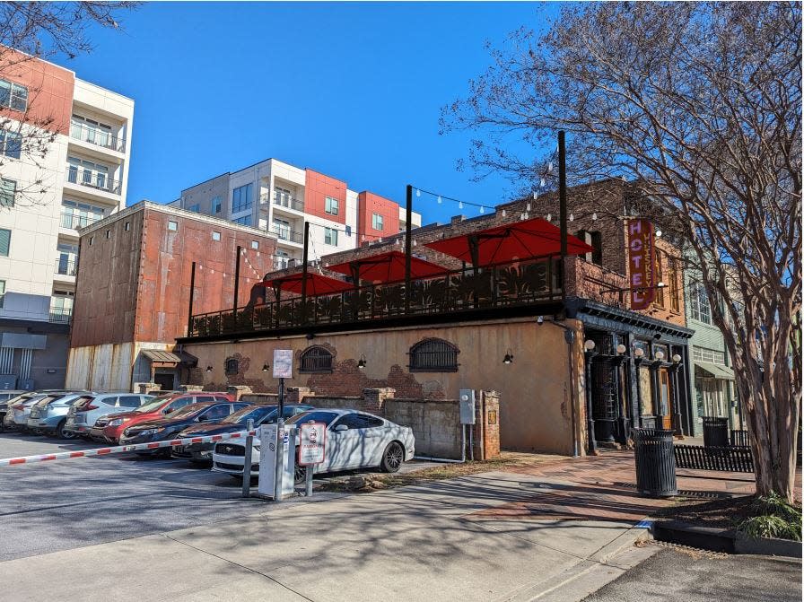 Renderings for "The Matador", an upcoming Mexican-style bar and restaurant slated to open at 722 S. Main St. in downtown Greenville, S.C.
