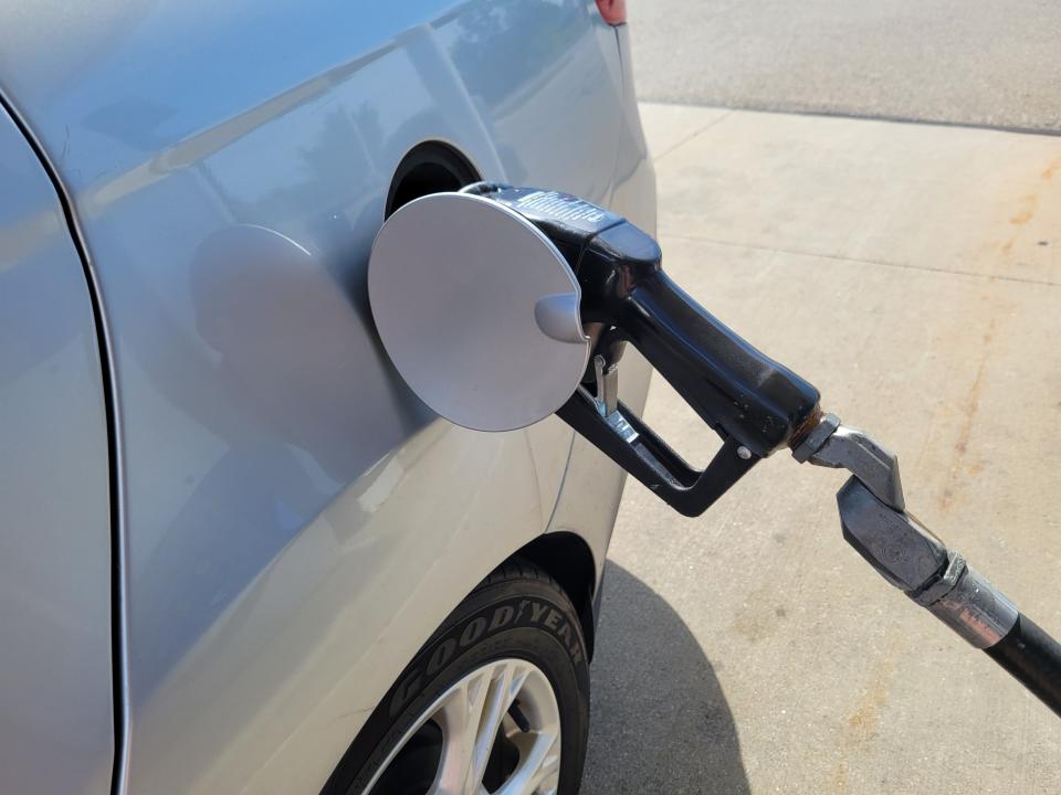 The 11-gallon tank of a Ford Fiesta costs about $55 to fill, while a 26-gallon Ford F-150 costs about $130.