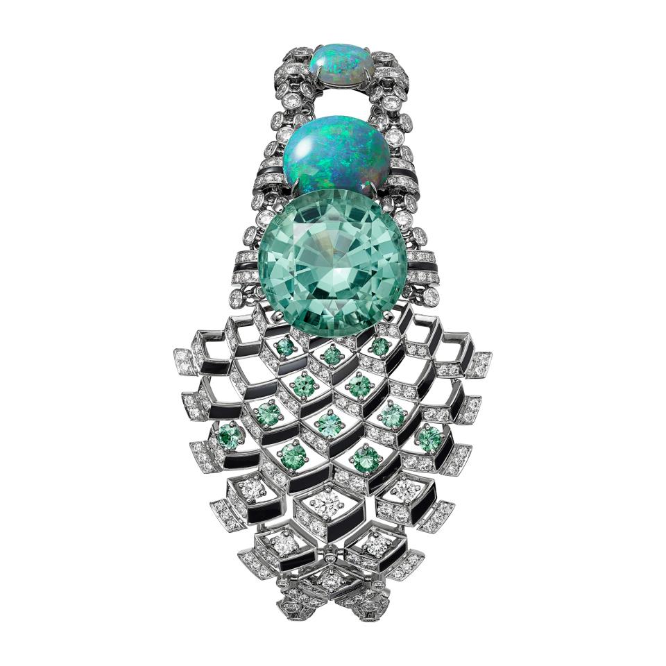 Cartier’s New Coloratura high jewelry collection delivers on its reputation for unexpected color combinations.