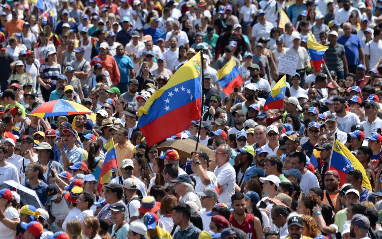 The deadline was to expire the day after thousands rallied in Caracas in support of the call for fresh elections - AFP