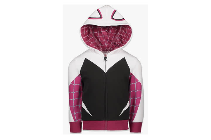 Marvel Sudadera con Capucha de Spider-Verse Spider-Gwen