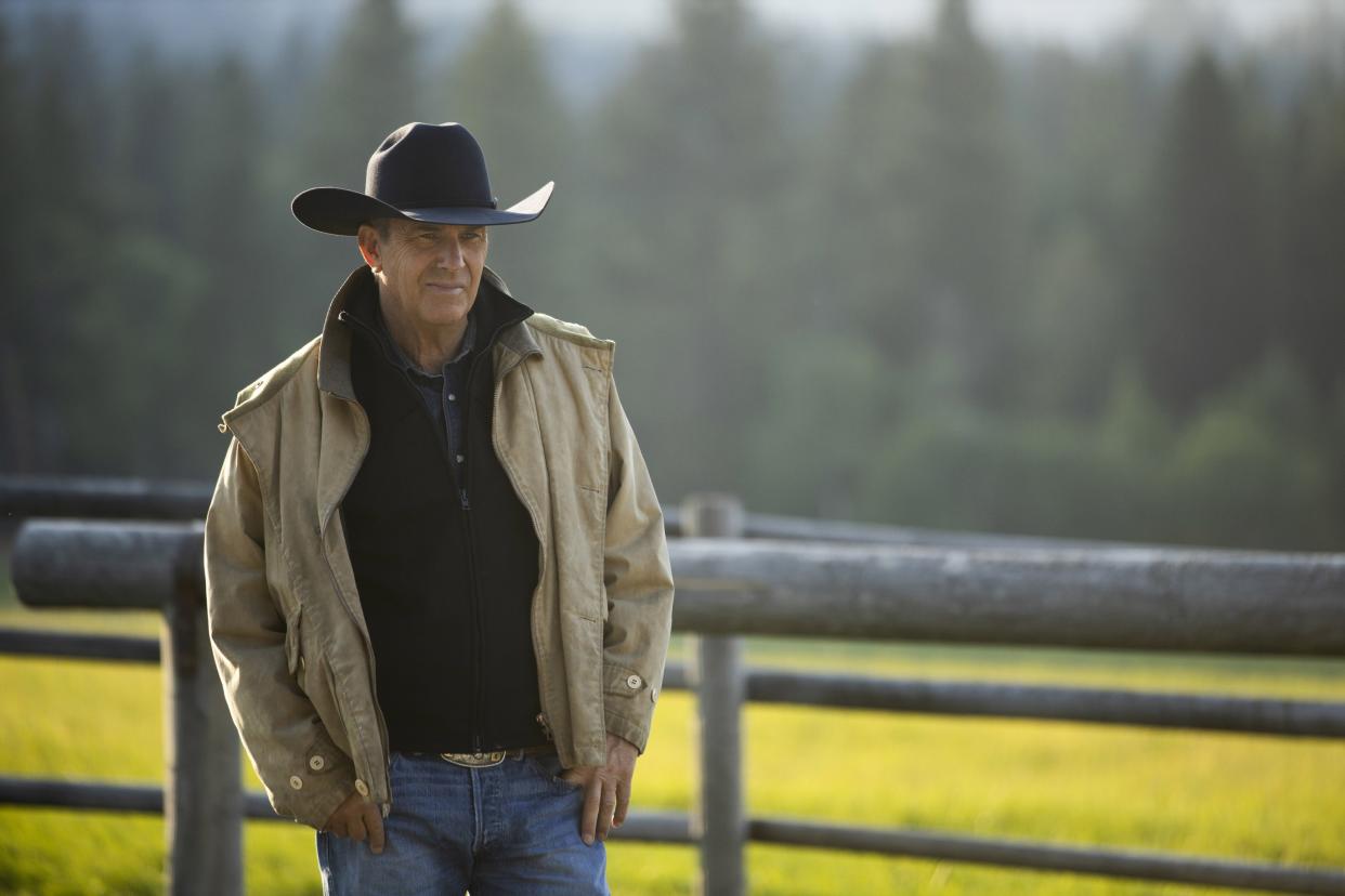 Kevin Costner stars in Yellowstone.