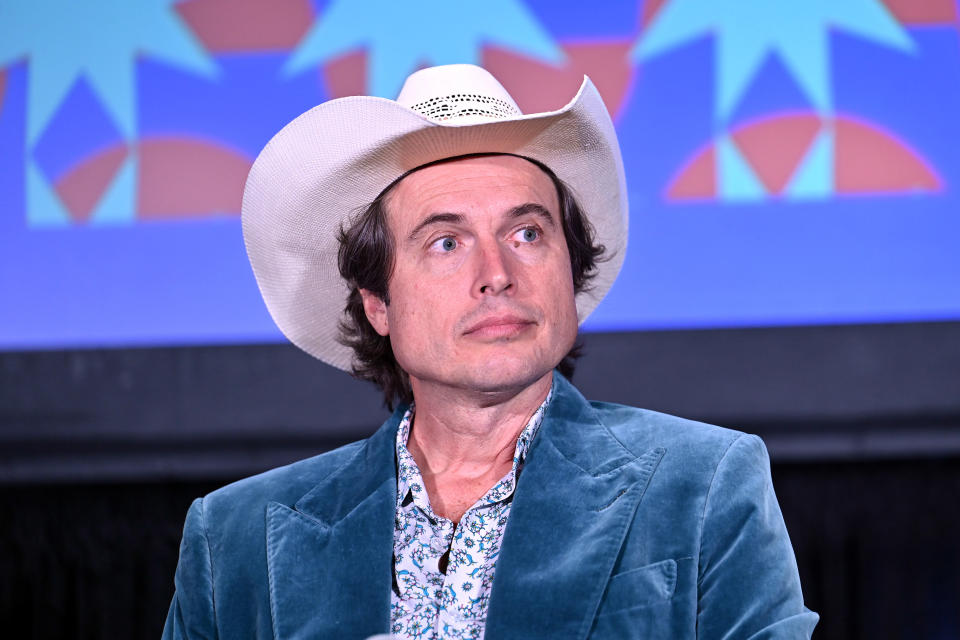 AUSTIN, TEXAS - MARCH 14: Kimbal Musk speaks onstage at Move Over NFTs. Here Come the DAOs during the 2022 SXSW Conference and Festivals at Austin Convention Center on March 14, 2022 in Austin, Texas. (Photo by Chris Saucedo/Getty Images fpr SXSW)