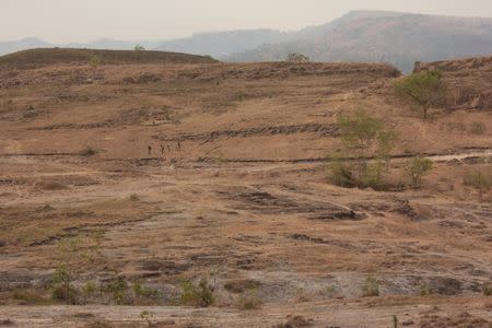 An undated landscape photo shows an excavation site near Meta Mange where an international team of researchers have uncovered the fossilized remains of ancient hominins which appear to be the ancestors of Homo floresiensis, the tiny species of human, affectionately dubbed the 'Hobbit', that stood at just one meter tall on the island of Flores in Indonesia released on June 8, 2016. Courtesy Dr. Gerrit van den Bergh/University of Wollongong, Australia/Handout via REUTERS