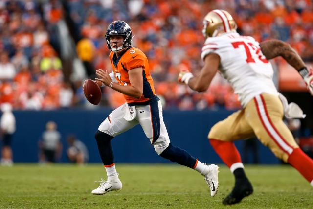 Broncos rookies Drew Lock, Noah Fant appear to escape serious injury vs.  49ers