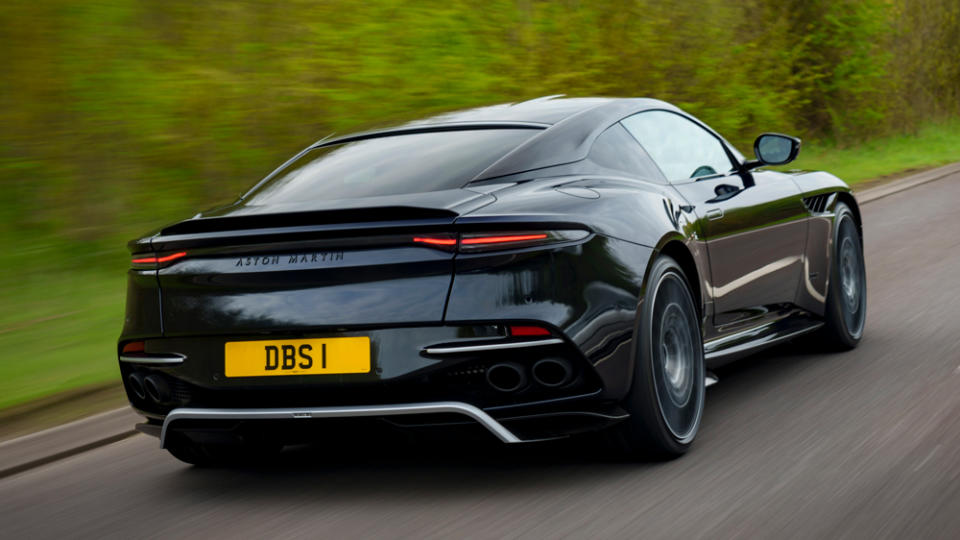 Driving the Aston Martin DBS 770 Ultimate.