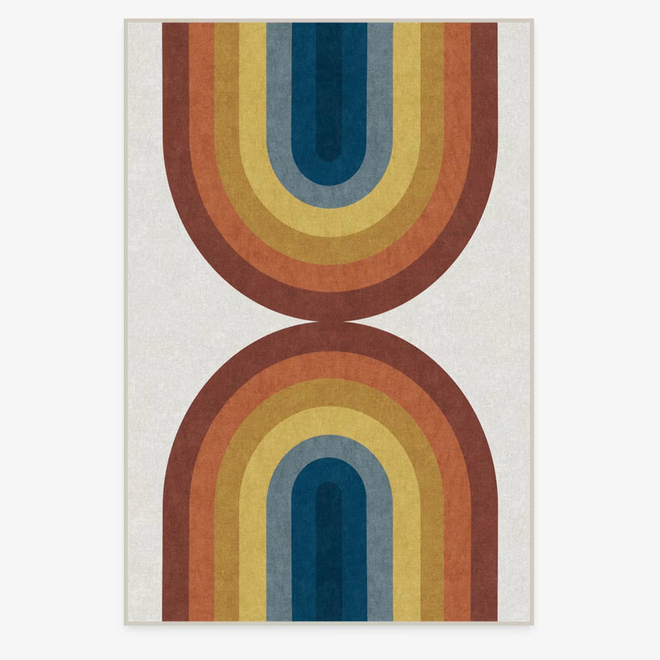 Rainbow rug