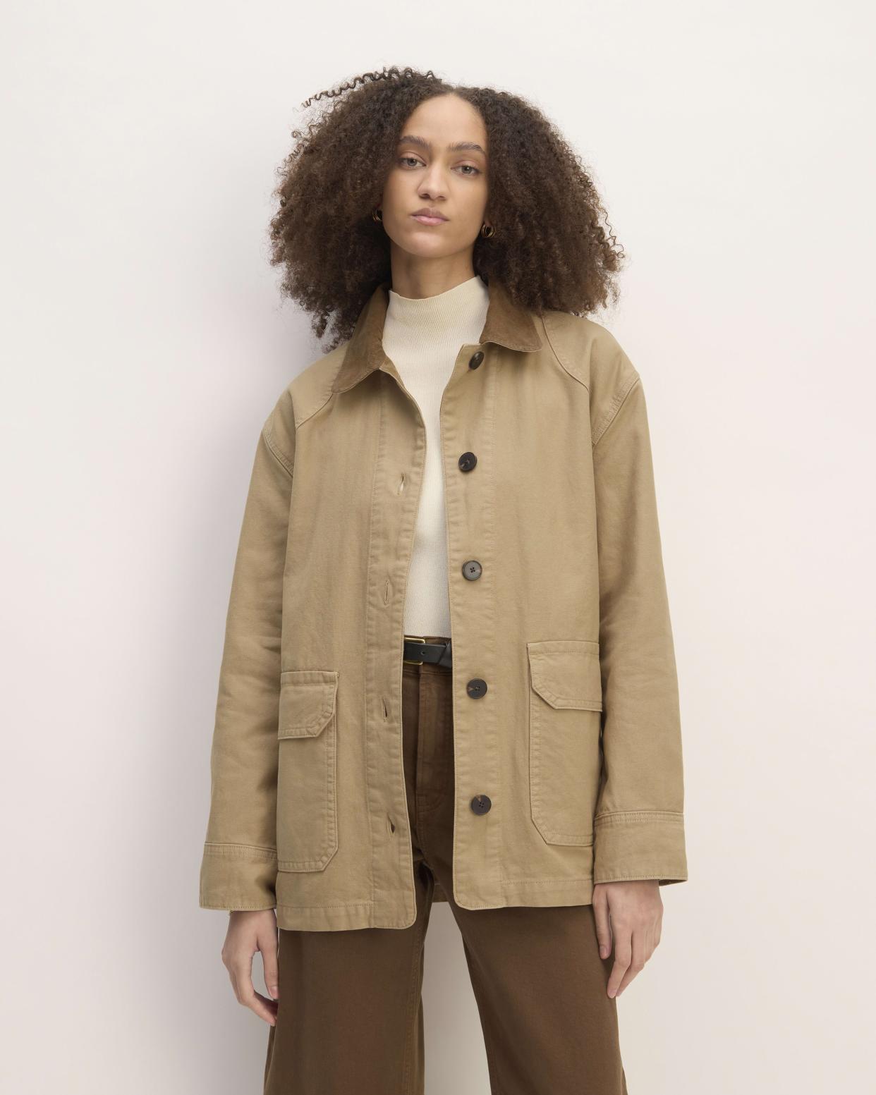 <p><a href="https://go.redirectingat.com?id=74968X1596630&url=https%3A%2F%2Fwww.everlane.com%2Fproducts%2Fwomens-barn-jacket-cornstalk&sref=https%3A%2F%2Fwww.townandcountrymag.com%2Fstyle%2Ffashion-trends%2Fg60332999%2Fbest-barn-jackets%2F" rel="nofollow noopener" target="_blank" data-ylk="slk:Shop Now;elm:context_link;itc:0;sec:content-canvas" class="link rapid-noclick-resp">Shop Now</a></p><p>The Barn Jacket</p><p>everlane.com</p><p>$178.00</p>