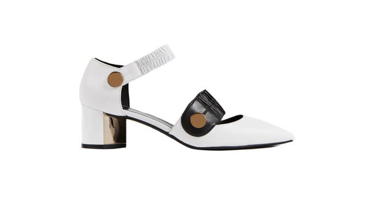 Pierre Hardy Lamb/Goat Shoes, $895; visit Bergdorf Goodman, 754 Fifth Ave. New York, NY 10019 or call 888-774-2424; similar styles available at <span>bergdorfgoodman.com </span>