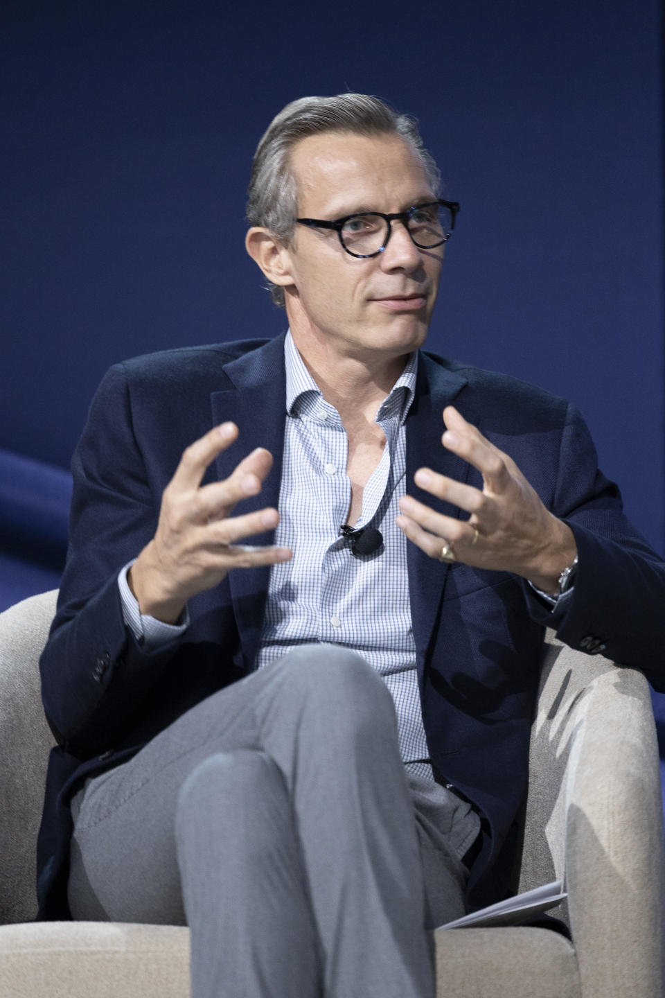 Geoffroy van Raemdonck at the WWD CEO Summit