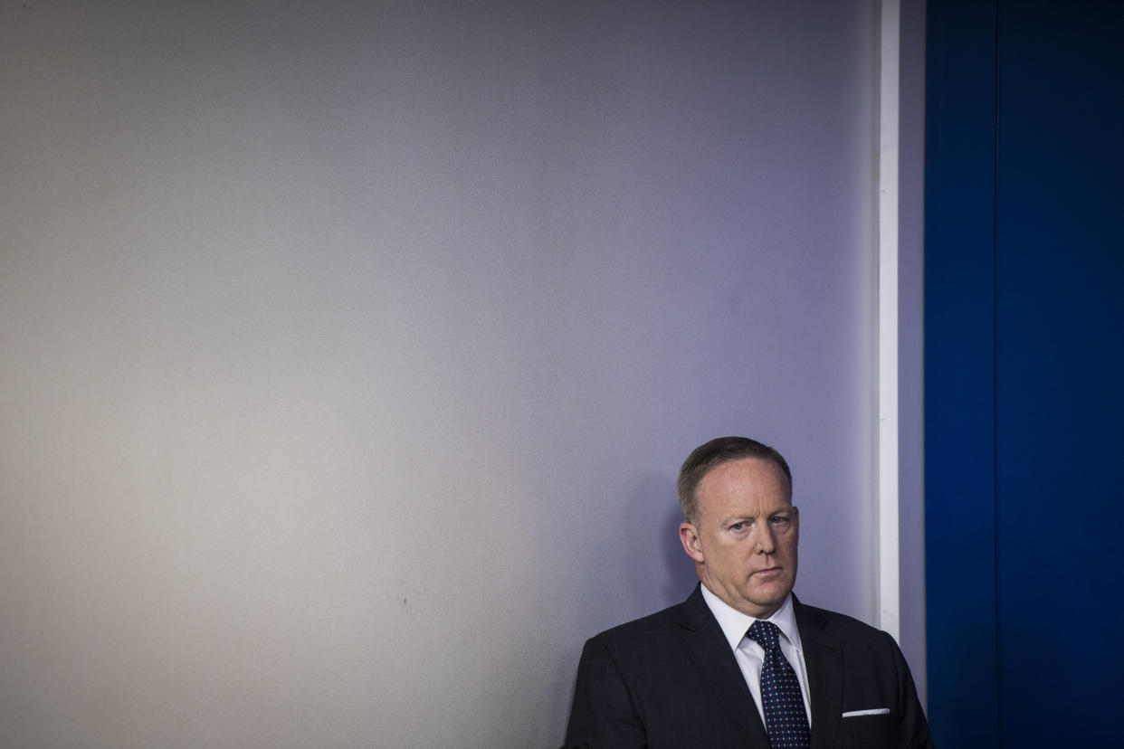 White House press secretary Sean Spicer. (Photo: The Washington Post via Getty Images)