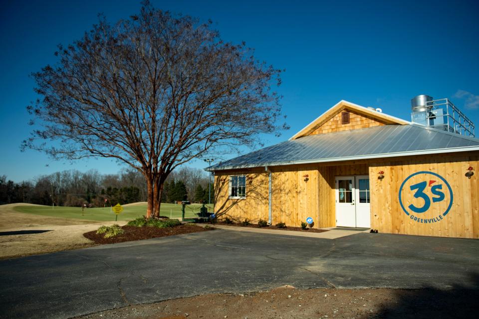 A view of 3's Greenville Golf on Wednesday, Jan. 10, 2024.