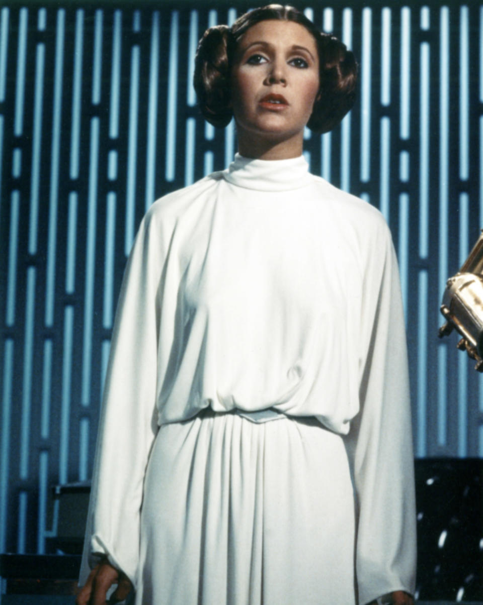 Carrie Fisher as Princess Leia