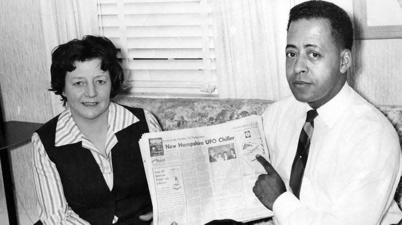 Barney and Betty Hill were an American couple, allegedly abducted by extra-terrestrials, in a rural portion of New Hampshire from September 19 to 20, 1961. 