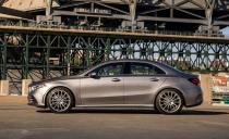 <p>Mercedes claims that the A-class sedan has an industry-leading drag coefficient of just 0.22, but the narrow and steeply raked windshield that makes this possible gives the car a high cowl that's quite noticeable from behind the wheel and demands a more elevated seating position than some drivers might prefer.</p>