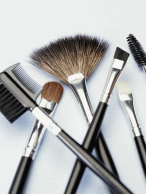 While we hopefully all wash our faces every day, you could be spreading dirt and bacteria to your skin every time you apply makeup if you're not washing your brushes regularly too. To help extend the life of your makeup brushes, keep them bacteria free and prevent build up on your brushes - which can affect the look of your makeup - make sure you wash your brushes every one to two weeks using hot, soapy water, a mild shampoo or a foaming anti-bacterial face wash. Also on realbuzz: 7 quick tricks for a beautiful body