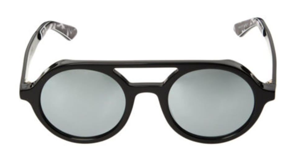 Black Round Sunglasses 