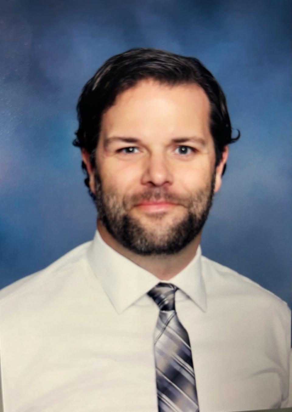 Clayton Cloud is the new principal at Canopy Oaks Elementary School.