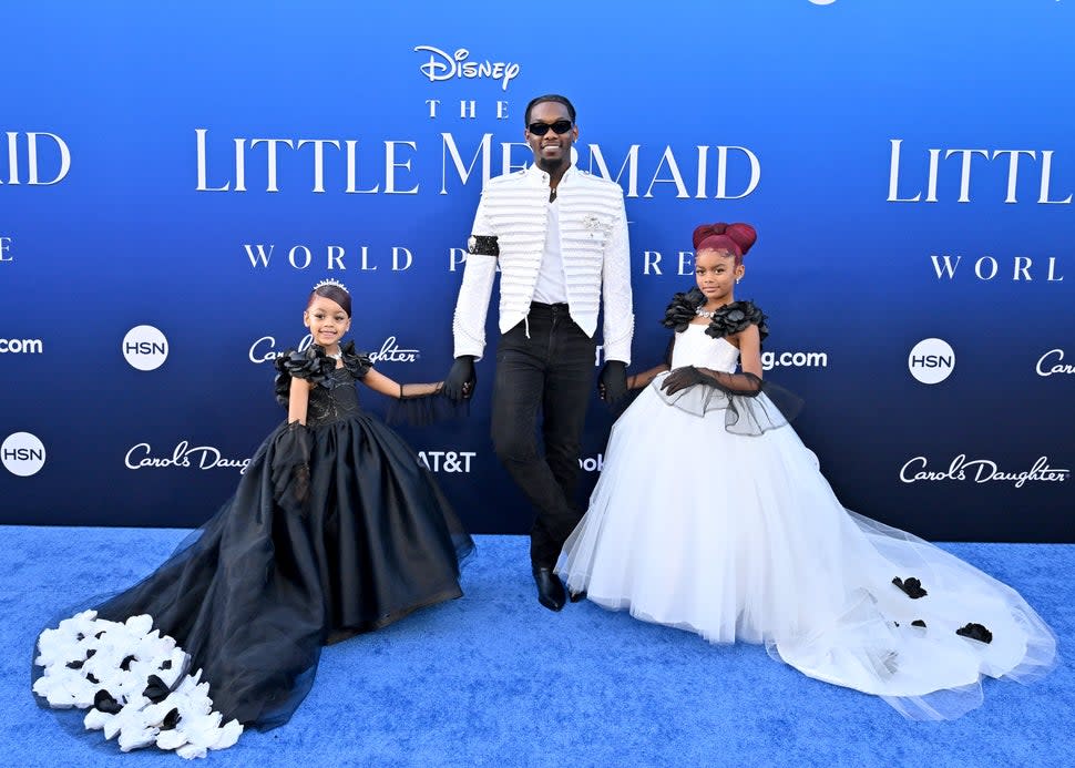  Kulture Kiari Cephus, Offset, and Kalea Marie Cephus attend the World Premiere of Disney's 