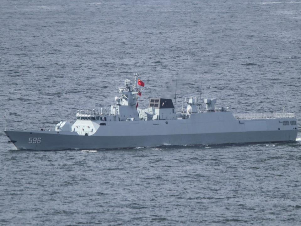 China navy Type 056 corvette